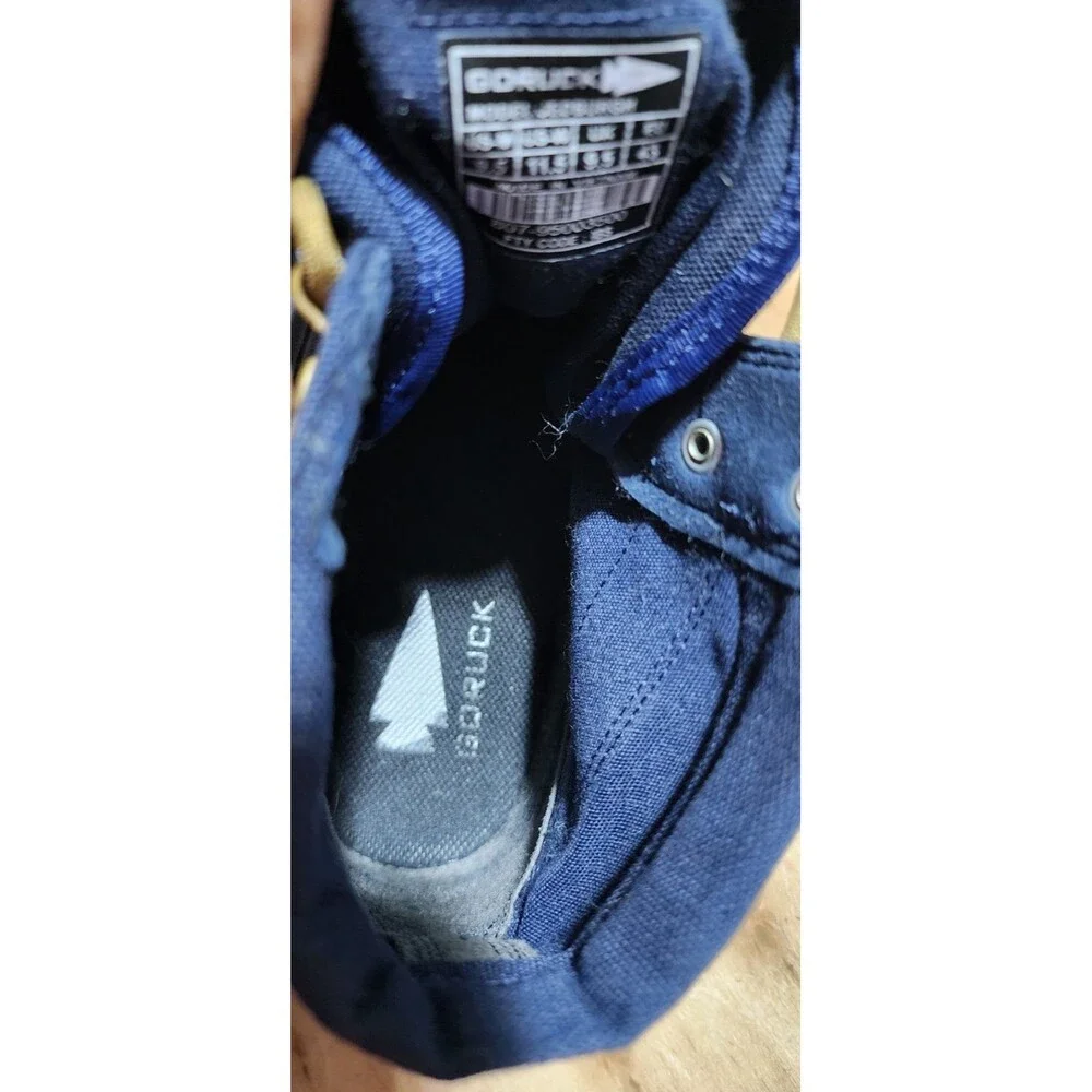 Goruck Jedburgh Rucking Boots in Blue/Coyote Mens Size 9.5 Womens 11.5